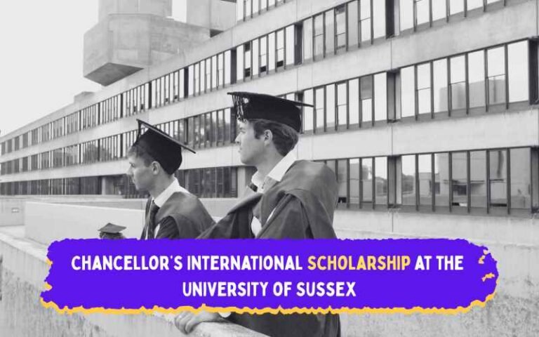 Chancellor’s International Scholarship at the University of Sussex